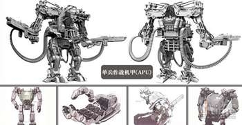 探索科幻世界,帅气的科幻武器图片,科幻世界探索之旅,炫酷武器图片大放送