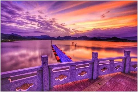 长律湖之水门桥,历史重现的免费观看之旅,长律湖之水门桥,历史重现免费观看之旅