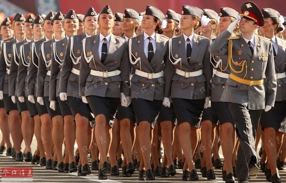 各国女仪仗兵,荣耀与担当,各国女仪仗兵,荣耀与担当的见证者