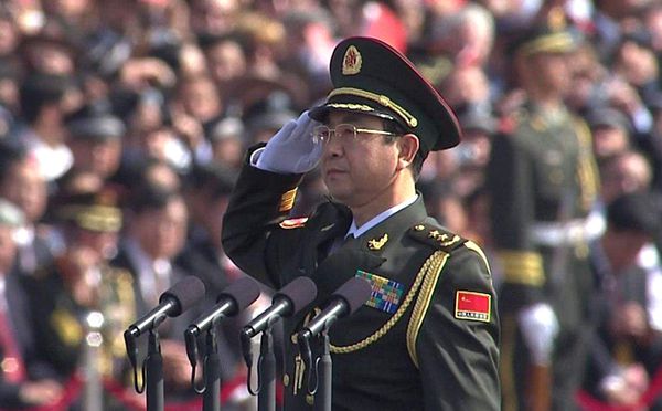 2009国庆阅兵指挥——铁血精英的荣耀时刻，铁血精英指挥国庆阅兵，荣耀时刻的见证