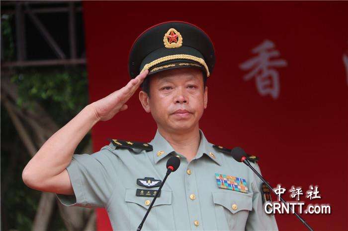 朱安平,驻澳门部队中的杰出领导者