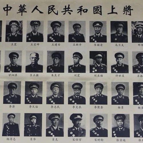中国历史上的名将,探寻中国军队历史上的57位上将,中国历史上的名将探寻,中国军队历史上的57位上将传奇