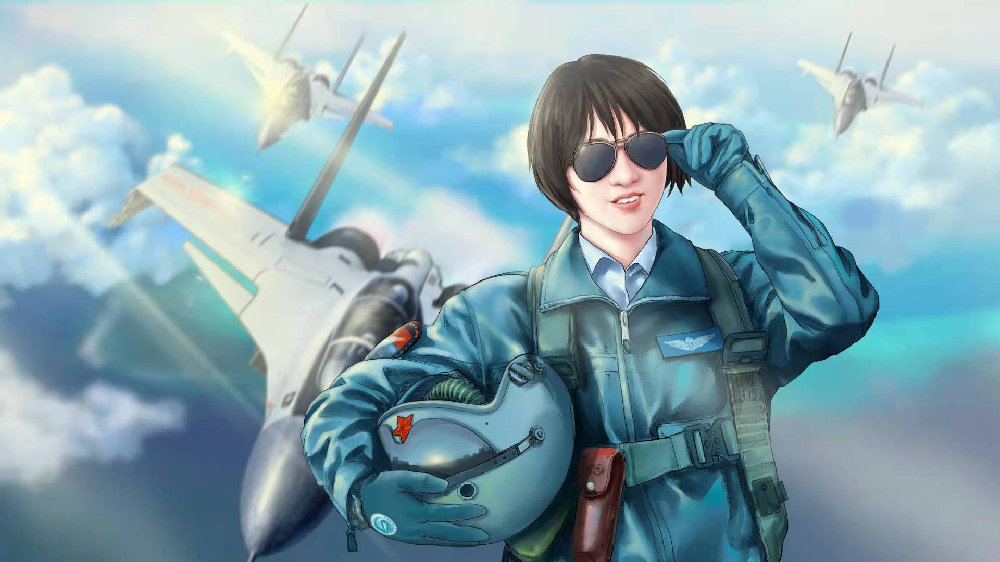 中国女兵照片动漫,展现英勇形象与独特魅力,中国女兵动漫形象,英勇与魅力的完美展现