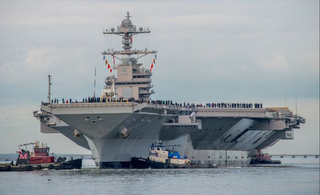 福特号航母的续航能力探究,福特号航母续航能力深度解析
