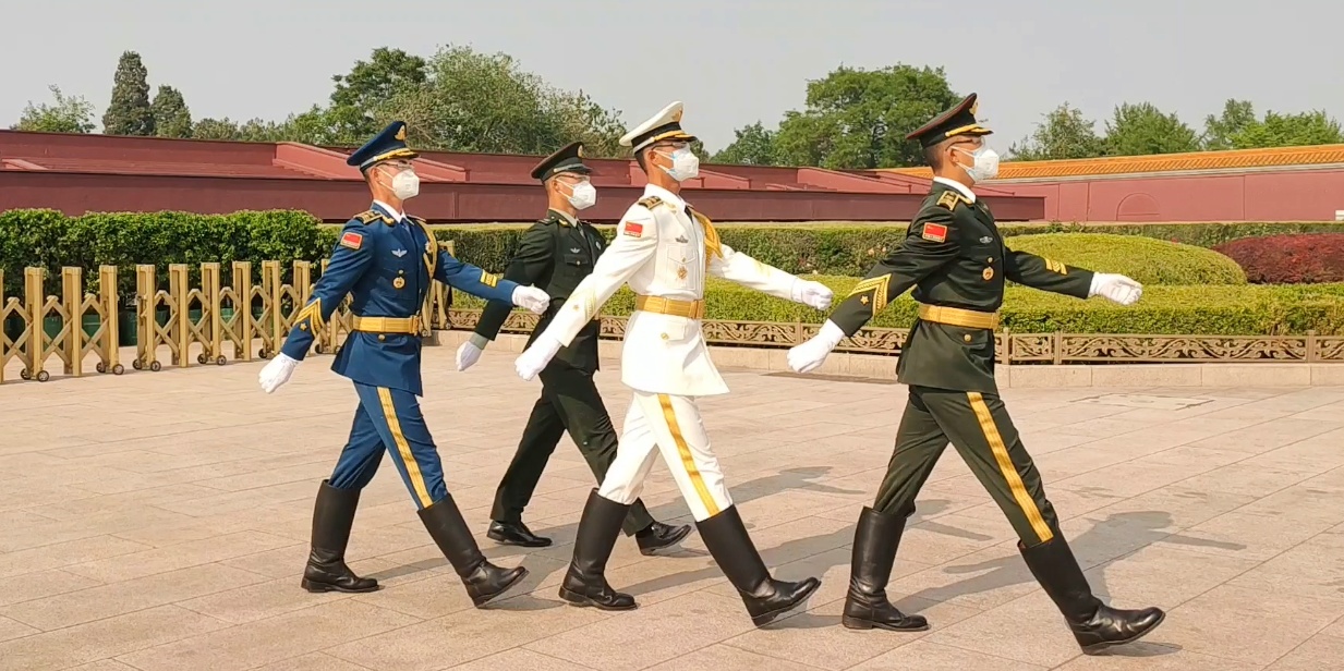 三军仪仗队图片，展现荣耀与威严的象征，三军仪仗队图片，荣耀与威严的典范展示