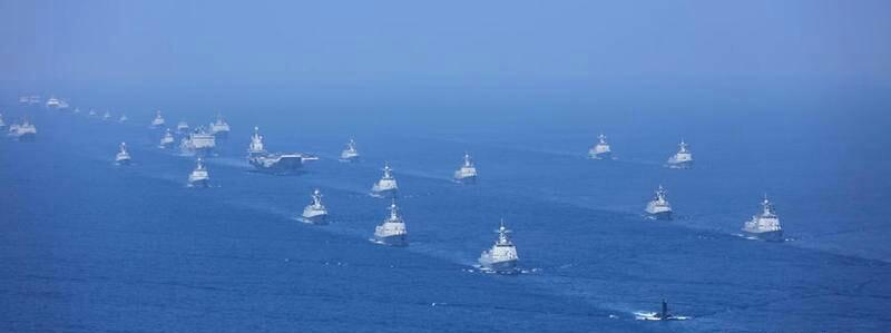 海军70周年阅舰式，全程直播展现海上力量风采，海军70周年阅舰式全程直播，展现海上力量壮观风采