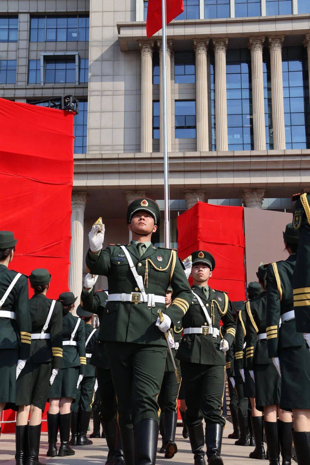 国旗护卫队所属兵种的探究,国旗护卫队所属兵种深度探究
