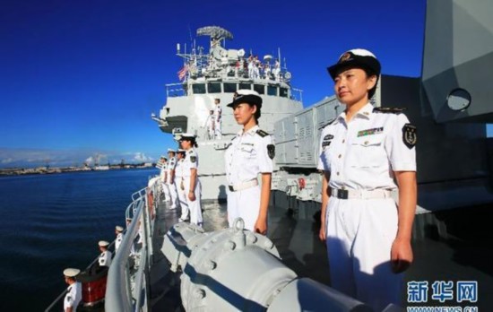 中国海军舰队第一次出国访问胜利结束，深化友谊与合作的里程碑，中国海军舰队首次出国访问圆满落幕，友谊与合作的新里程碑